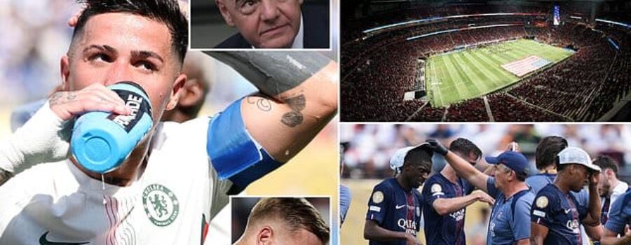 FIFA president Gianni Infantino wants COVERED STADIUMS at next year’s World Cup amid player revolt over ‘very dangerous’ temperatures