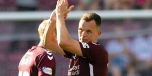 Shankland’s deadly penalty double gives Hearts boss McInnes perfect start at Tynecastle