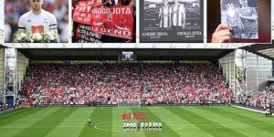 Liverpool pay emotional tribute to Diogo Jota and Andre Silva ahead of pre-season friendly against Preston after their player’s tragic death aged 28