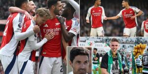 Is THIS how Arsenal will line-up next season? Mikel Arteta has several new faces to fit in as Gunners near £200m summer spend in bid to overhaul Premier League champions Liverpool