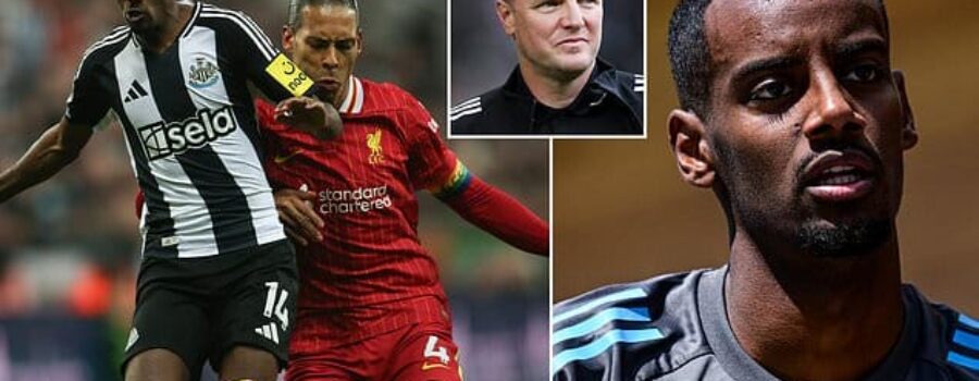 Eddie Howe breaks his silence on Alexander Isak’s future after the striker was left out of Newcastle’s first pre-season friendly amid Liverpool’s pursuit