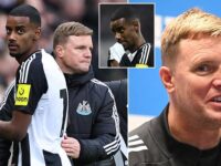 Eddie Howe admits Alexander Isak’s future is ‘not in my full control’ – but Newcastle boss stresses there has not been a Liverpool offer for the forward