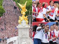 Two days of solid partying and no sleep… but the Lionesses are still at peak bounce! JANE FRYER on England’s Euro winners