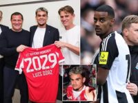 Luis Diaz completes £65.5m transfer from Liverpool to Bayern Munich – as forward pens lucrative four-year deal with the German giants… so, could this pave the way for Alexander Isak’s British record transfer move?