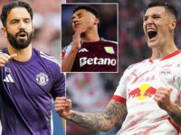 Man United make contact with RB Leipzig over new top striker target Benjamin Sesko as asking price is revealed – and they may offer players in exchange