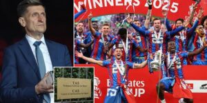 Crystal Palace told when they will discover their European fate after appealing against Europa League demotion – with hearing imminent