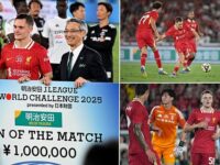 Florian Wirtz wins 1,000,000 Japanese Yen for claiming man of the match award in Liverpool’s 3-1 win over Yokohama