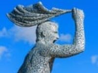 ‘I cut off his head six times’: the sculptors behind football statues
