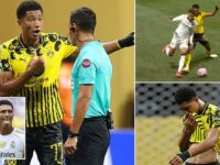 Jobe Bellingham is BANNED for clash with his brother Jude – whose antics England boss Thomas Tuchel revealed his mother calls ‘repulsive’
