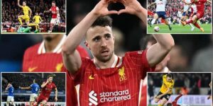Merseyside derby winners, a famous night against Man United, European hat-tricks and starring against Arsenal and Tottenham – Diogo Jota’s best moments for Liverpool and Wolves