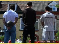 Emotional scene as Szoboszlai, Kerkez and Pecsi lay flowers for Jota