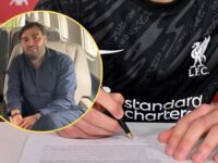 Image emerges of long-awaited Liverpool arrival as goalkeeper travels to Merseyside