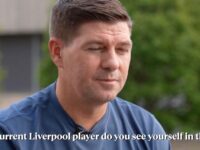 (Video) Steven Gerrard reveals which current Liverpool player he sees himself in the most