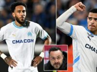 Pierre-Emerick Aubameyang opens up on why he linked up with Mason Greenwood at Marseille – as he reveals the one word former team-mate used to describe the former Man United man