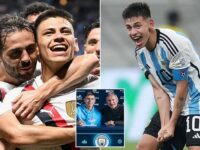 Roma ‘pushing to sign Man City teenager on loan with £29m option’ just six months after he joined the Premier League giants