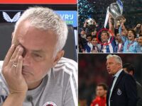 Jose Mourinho fights back tears during tribute to his Champions League winning Porto captain Jorge Costa following shock death at 53