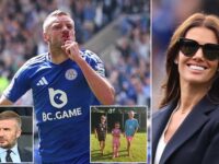 Fans are convinced they know who Jamie Vardy’s next club will be after his wife Rebekah’s latest social media post