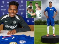 Welcome to Chelsea, finally! Brazilian wonderkid Estevao arrives ONE YEAR on from signing for the Blues – and after scoring against them at Club World Cup