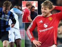 Italian giants ‘willing to include clause with obligation to buy’ Man United striker Rasmus Hojlund after stepping up talks to sign Dane