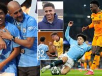 ‘You’ve got to show you’re not there to be bullied’: Man City star Rico Lewis on living the dream under Pep Guardiola – and why he’s sure his future is in midfield