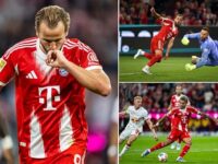 Harry Kane bags 14-minute hat-trick after Luis Diaz scores on Bundesliga debut as Bayern Munich hit RB Leipzig for SIX on opening day of new season
