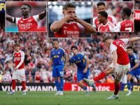 Arsenal vs Leeds – Premier League RECAP: Mikel Arteta’s side run riot at the Emirates with £64m new boy Viktor Gyokeres at the double as Eberechi Eze watches on from the stands