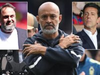 Final goodbye? Fans chant Nuno Espirito Santo’s name at full-time as Nottingham Forest boss prepares for showdown talks with Evangelos Marinakis and Edu over his future