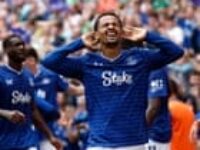 Everton v Brighton: first Premier League match at Hill Dickinson Stadium – live