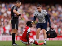Bukayo Saka hobbles off in huge injury worry for Arsenal